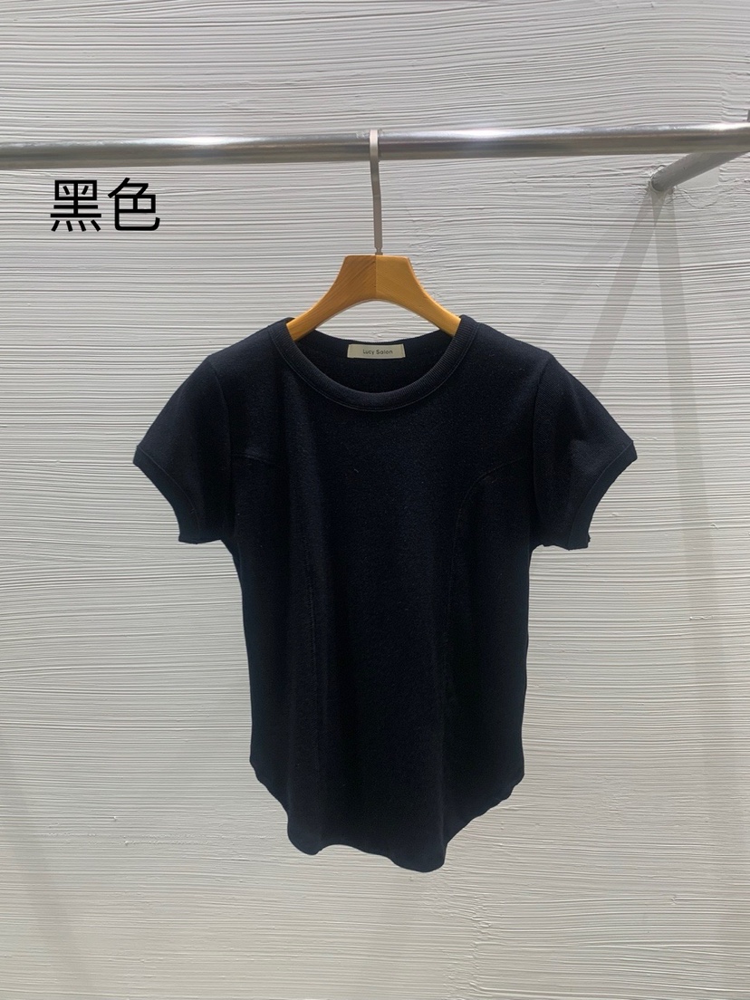 LUCY SALON韓國直郵㊣東大門實拍女裝新品休閑人氣時尚T恤LUCY SALONT恤圖色3