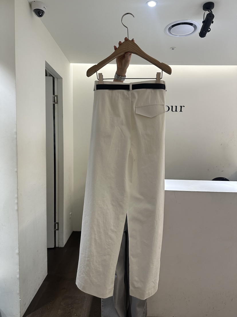 YOUR-P直郵韓國代購㊣女裝新款休閑25春夏時尚休閑褲含腰帶YOUR-P休閑褲