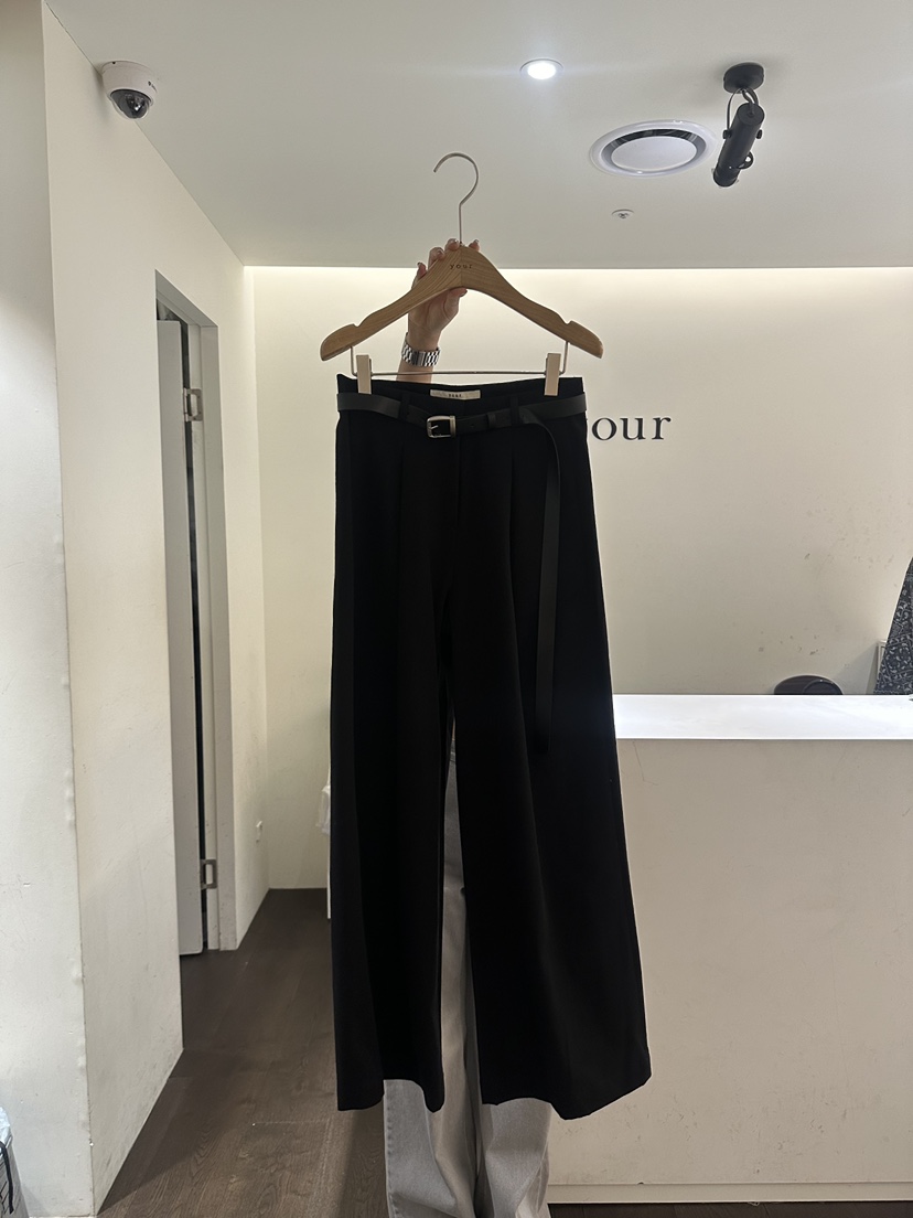 YOUR-P直郵韓國代購㊣女裝新款休閑25春夏時尚休閑褲含腰帶YOUR-P休閑褲圖色4