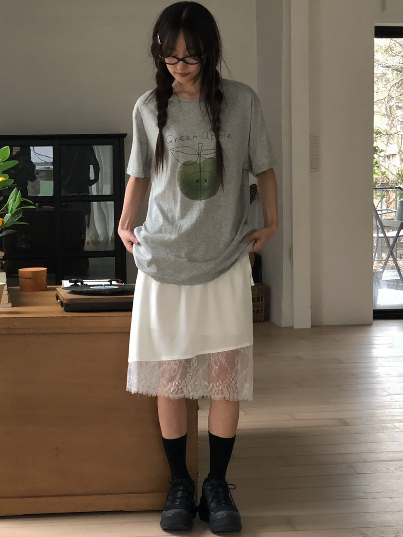 ONDO-P韓國㊣直郵東大門代購女裝新品時尚熱賣休閑25春夏T恤ONDO-PT恤