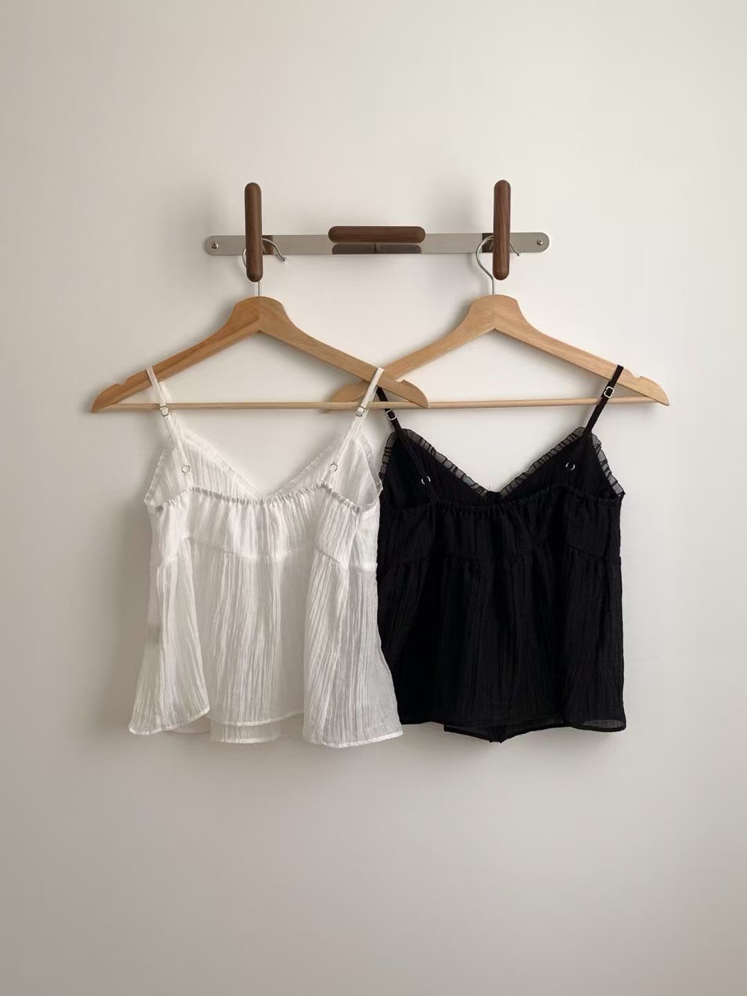 JUILLYSTYLE直郵韓國代購㊣女裝新品25春夏吊帶背心蕾絲緊身JUILLYSTYLE吊帶/背心