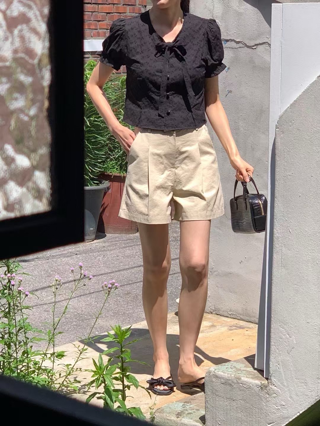 JUILLYSTYLE直郵韓國代購㊣女裝新品推薦時尚襯衫蕾絲衫蕾絲JUILLYSTYLE襯衫/蕾絲衫