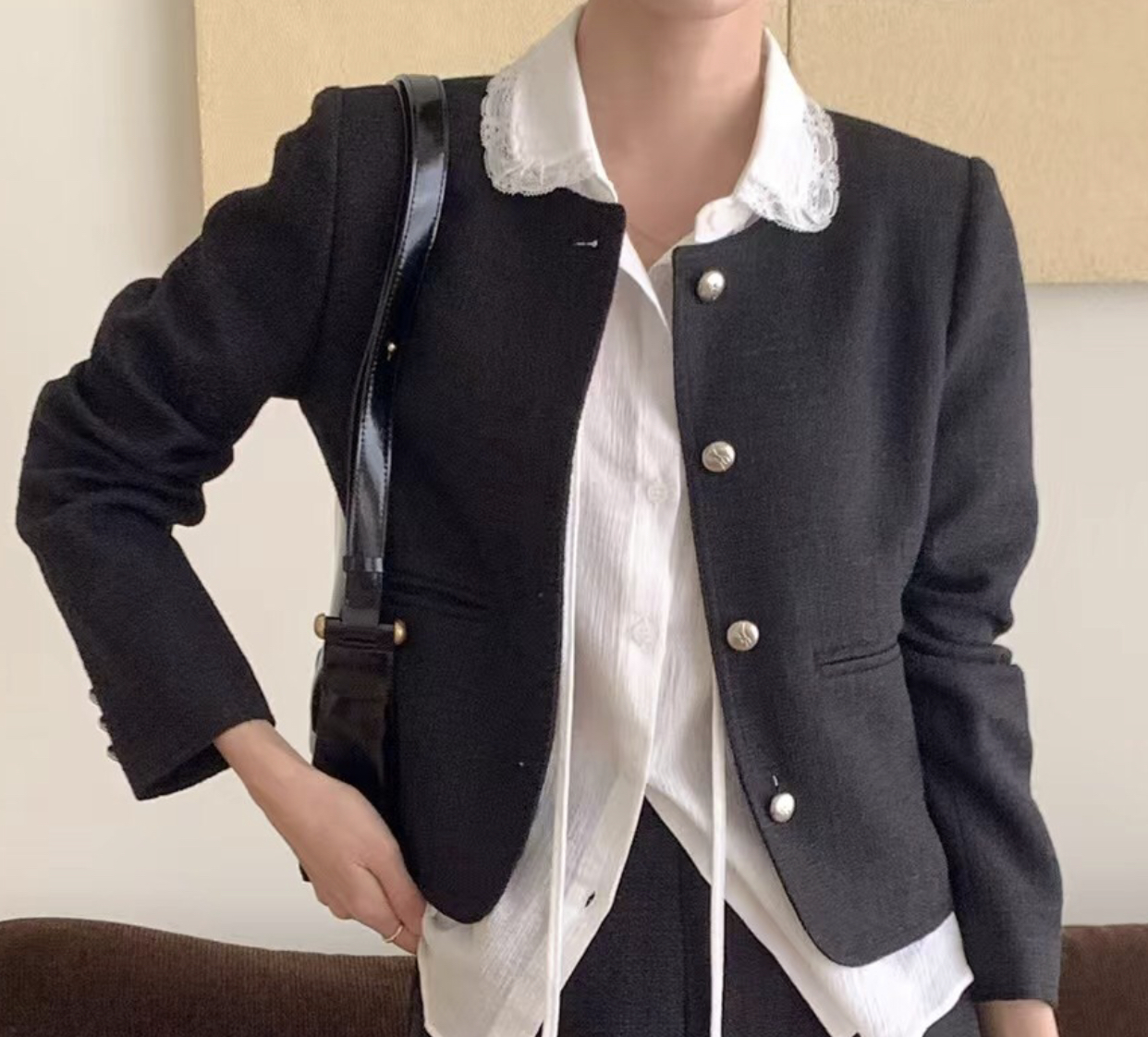 JUILLYSTYLE韓國直郵㊣女裝新品熱賣人氣時尚25春夏推薦夾克JUILLYSTYLE夾克圖色2