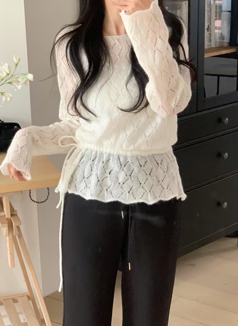 JUILLYSTYLE韓國直郵㊣女裝新品推薦休閑時尚25春夏人氣針織衫JUILLYSTYLE針織衫圖色2
