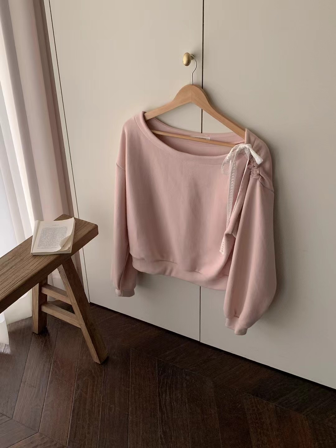 JUILLYSTYLE直郵韓國代購㊣女裝新款推薦25春夏熱賣衛衣蕾絲JUILLYSTYLE衛衣
