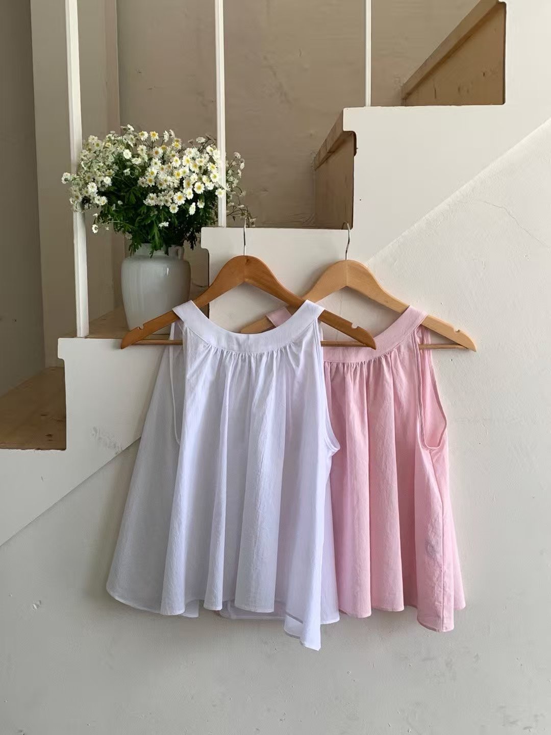 JUILLYSTYLE韓國㊣直郵東大門代購女裝新品人氣25春夏吊帶背心JUILLYSTYLE吊帶/背心圖色2左二色