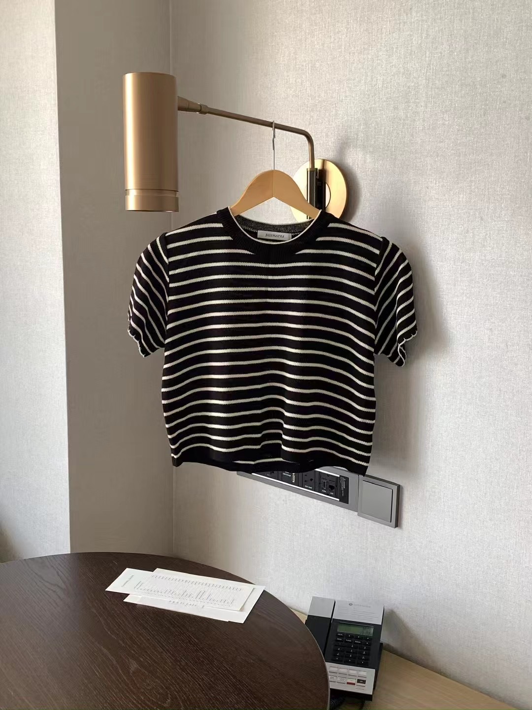JUILLYSTYLE韓國㊣直郵東大門代購女裝新品25春夏熱賣針織衫JUILLYSTYLE針織衫圖色2