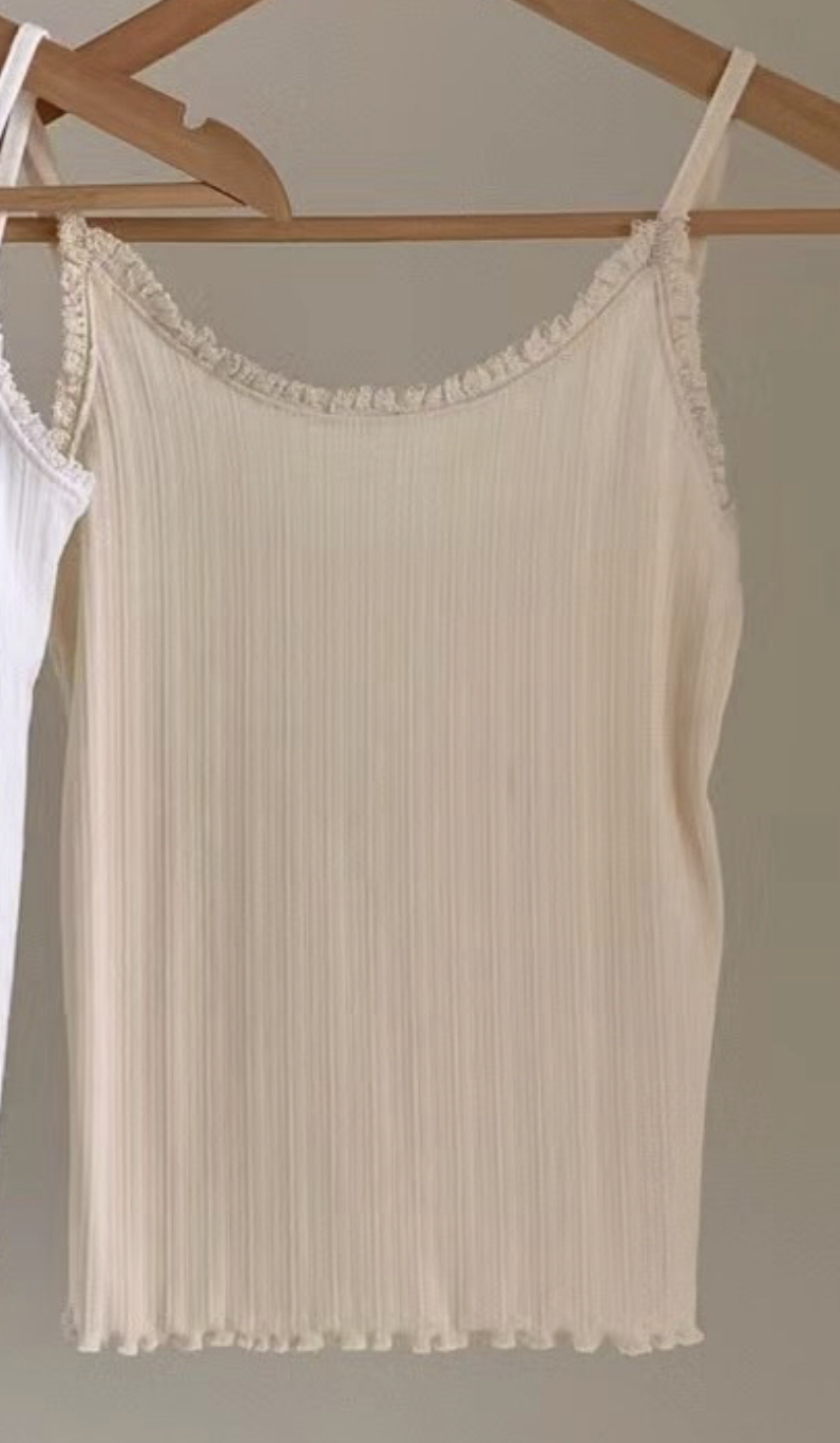 JUILLYSTYLE直郵韓國代購㊣女裝新品人氣25春夏休閑吊帶背心JUILLYSTYLE吊帶/背心圖色2
