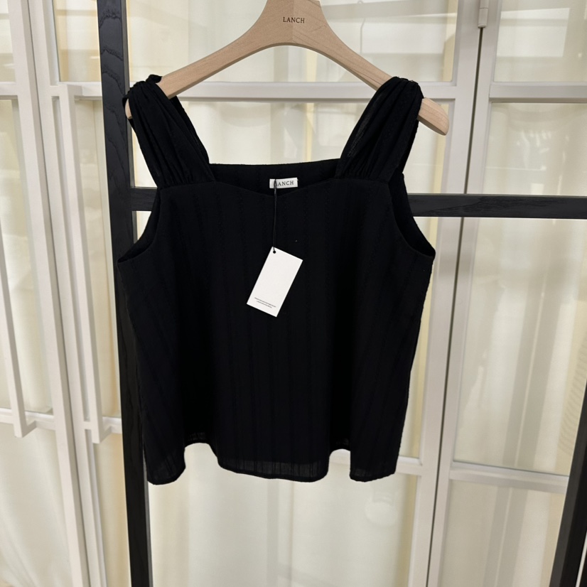 LANCH直郵韓國代購㊣女裝新品休閑推薦人氣熱賣時尚吊帶背心LANCH吊帶/背心圖色3