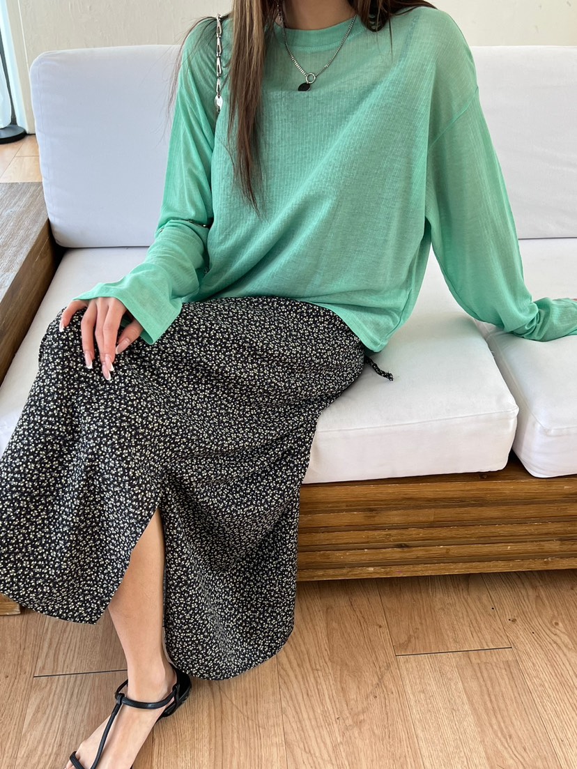 SPECIAL韓國㊣直郵東大門代購女裝新款熱賣時尚長袖T恤短款SPECIAL長袖T恤