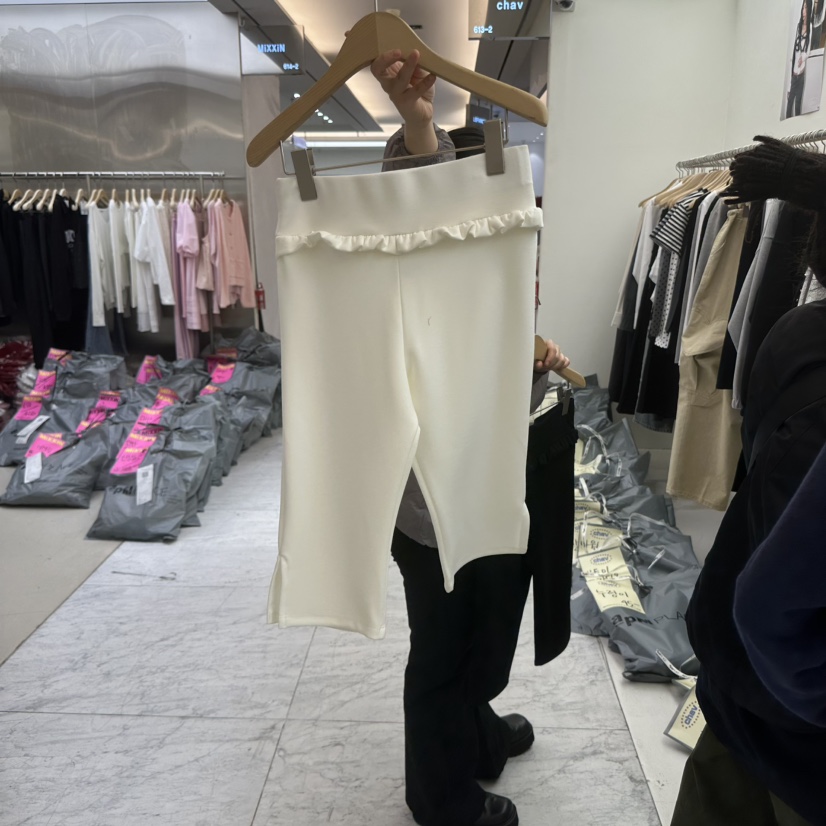 CHAV韓國㊣直郵東大門代購女裝新款休閑時尚人氣打底褲鯊魚褲CHAV打底褲/鯊魚褲