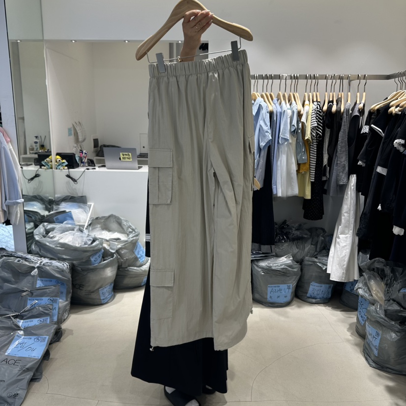 RICH SISTER韓國㊣直郵東大門代購女裝新品25春夏人氣休閑褲RICH SISTER休閑褲