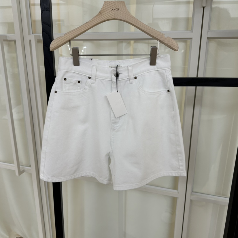 LANCH韓國㊣直郵東大門代購女裝新品休閑25春夏時尚人氣短褲LANCH短褲圖色2