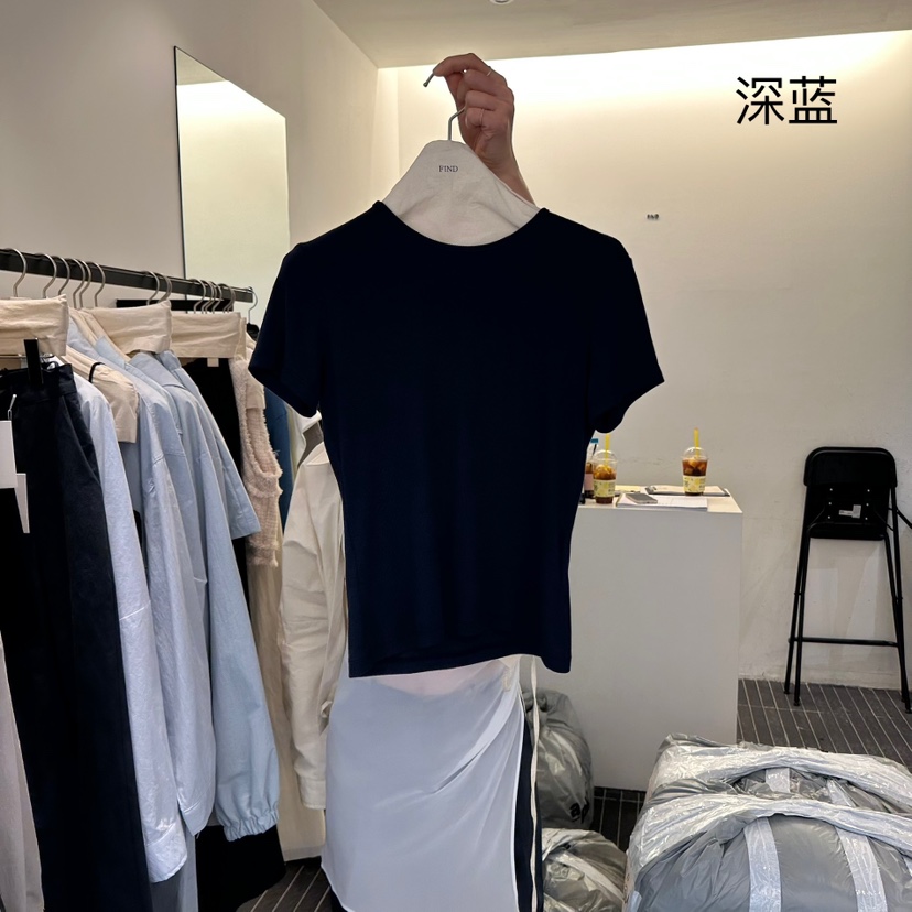 FIND-P韓國直郵㊣女裝新款熱賣休閑人氣推薦時尚25春夏T恤FIND-PT恤圖色4