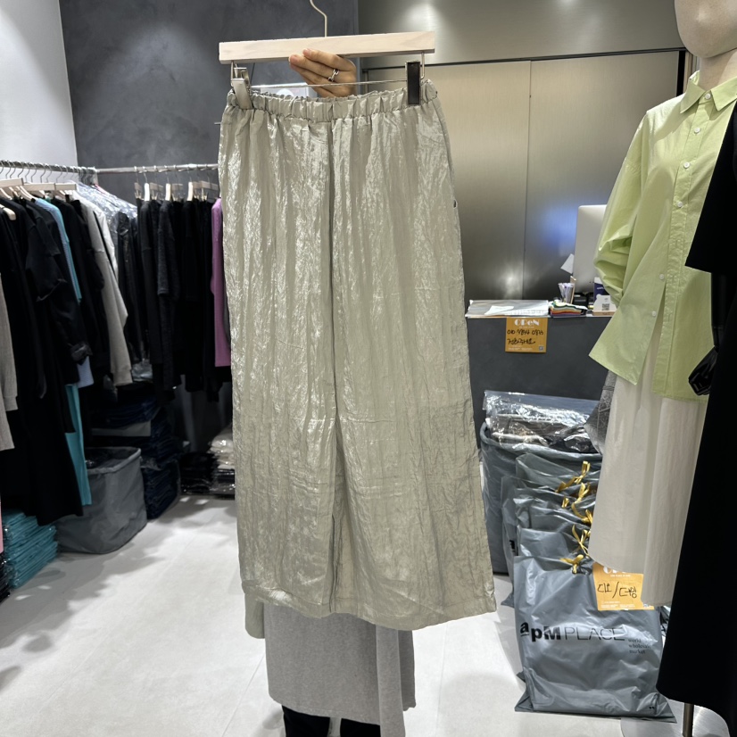 OPEN韓國直郵㊣東大門實拍女裝新品休閑推薦熱賣25春夏長裙OPEN長裙