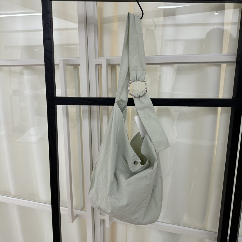 LANCH直郵韓國代購㊣女裝新款推薦熱賣25春夏單肩斜跨包刺繡LANCH單肩/斜跨包圖色3