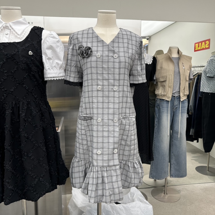 ANNA VERRY-P韓國㊣直郵東大門代購女裝新品休閑推薦連衣裙ANNA VERRY/BELIEVE連衣裙