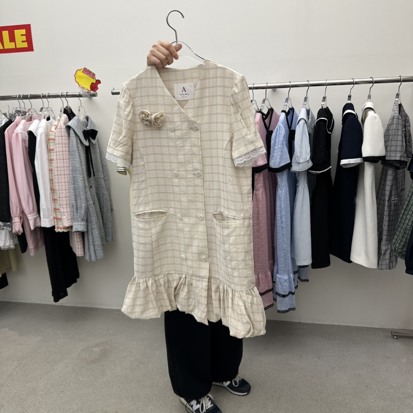 ANNA VERRY-P韓國㊣直郵東大門代購女裝新品休閑推薦連衣裙ANNA VERRY/BELIEVE連衣裙圖色2