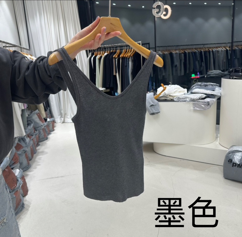 TREND SELLER/G韓國直郵㊣東大門實拍女裝新品推薦吊帶背心G/TREND SELLER吊帶/背心圖色2