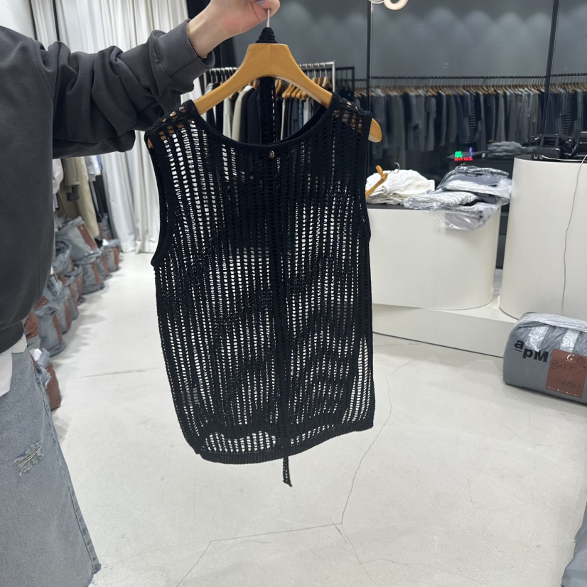 TREND SELLER/G韓國直郵㊣東大門實拍女裝新款25春夏吊帶背心含腰帶G/TREND SELLER吊帶/背心