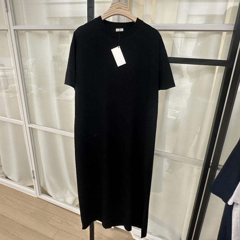 LANCH韓國㊣直郵東大門代購女裝新款25春夏人氣連衣裙刺繡棉質LANCH連衣裙圖色4