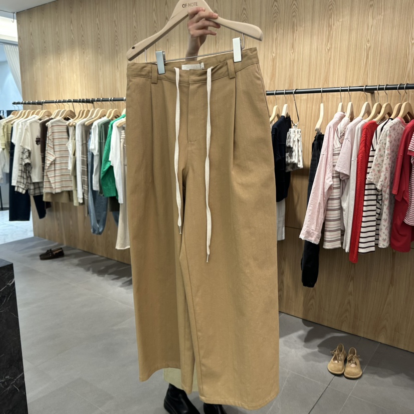 STAYFELT/OF NOTE韓國直郵㊣東大門實拍女裝新款人氣休閑褲OF NOTE/STAYFELT休閑褲圖色2
