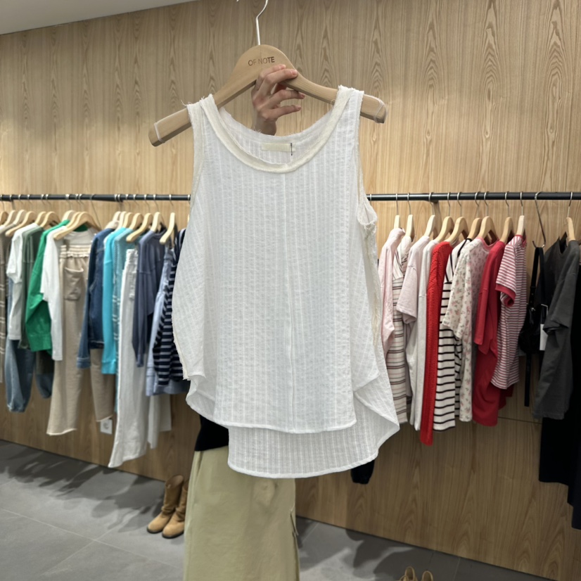 STAYFELT/OF NOTE韓國直郵㊣東大門實拍女裝新品熱賣吊帶背心OF NOTE/STAYFELT吊帶/背心圖色2