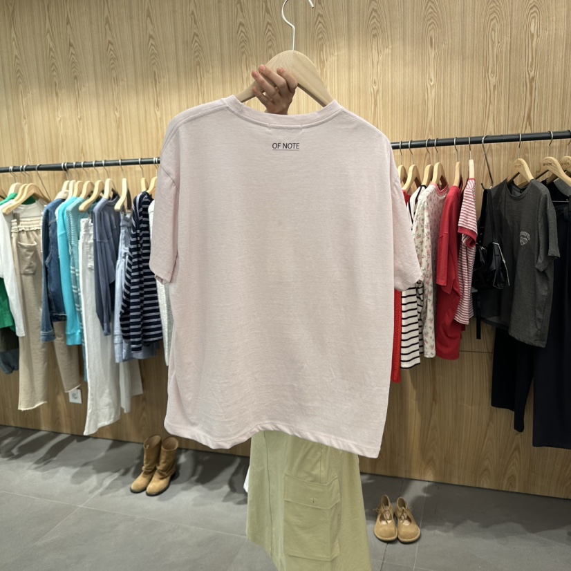 STAYFELT/OF NOTE直郵韓國代購㊣女裝新款熱賣25春夏推薦T恤OF NOTE/STAYFELTT恤