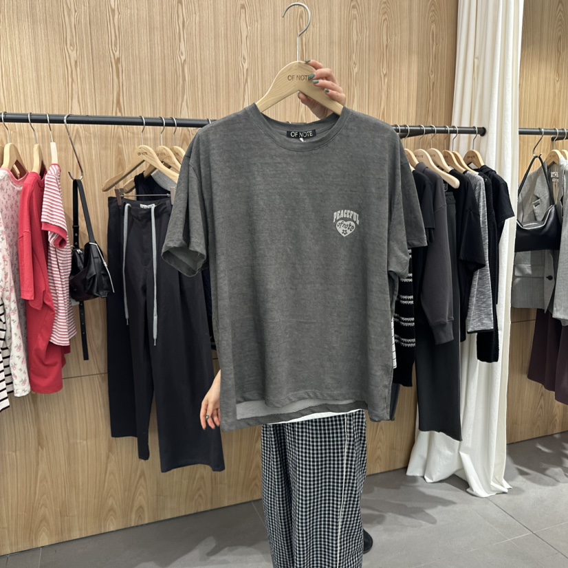 STAYFELT/OF NOTE直郵韓國代購㊣女裝新款熱賣25春夏推薦T恤OF NOTE/STAYFELTT恤