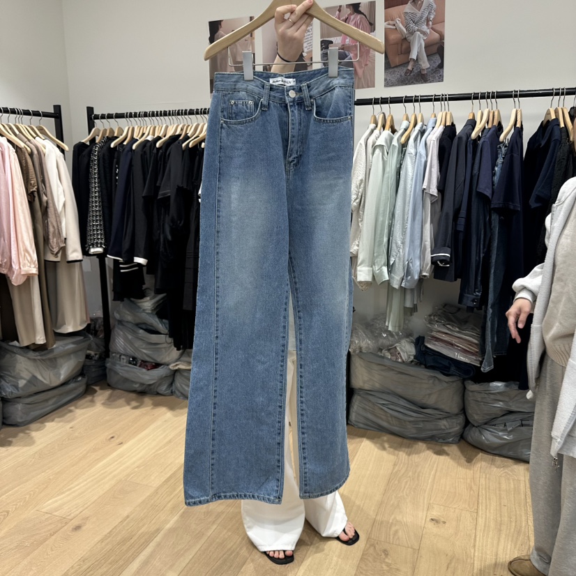 M.G.N韓國直郵㊣女裝新品時尚熱賣25春夏休閑推薦人氣牛仔褲MAGNET牛仔褲