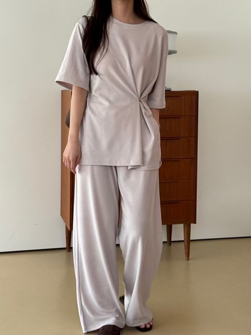 around110韓國㊣直郵東大門代購女裝新款推薦熱賣25春夏套裝around110套裝圖色2