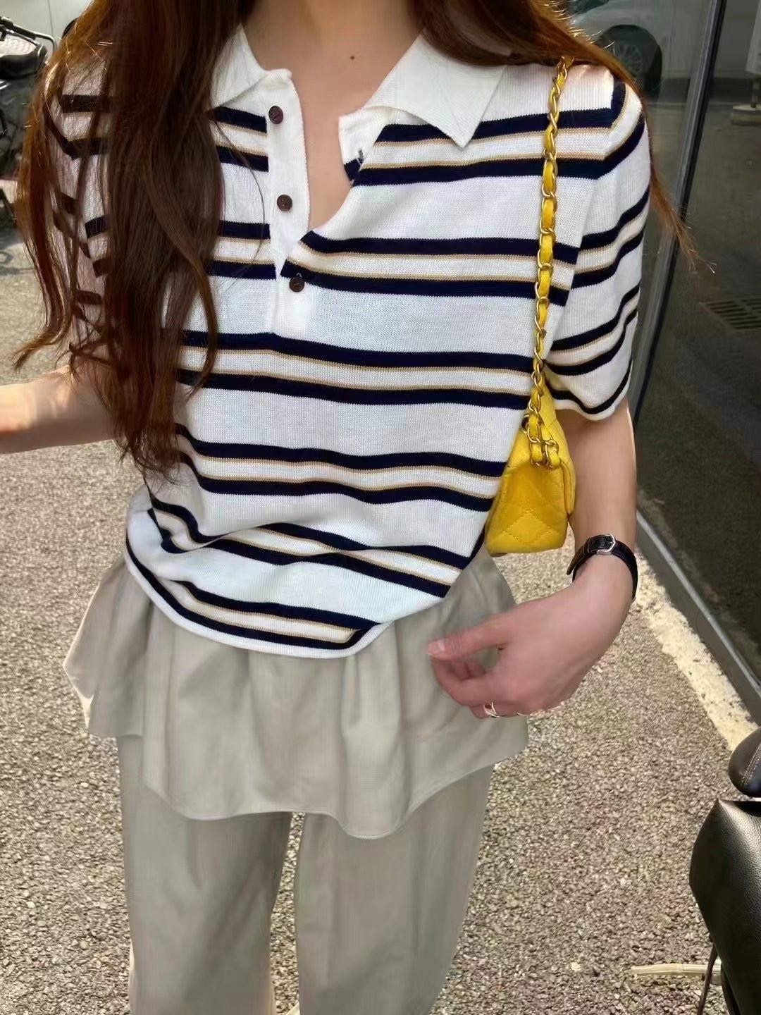 THERE BY-데얼 바이-T韓國㊣直郵東大門代購女裝新品休閑T恤THERE BYT恤圖色2