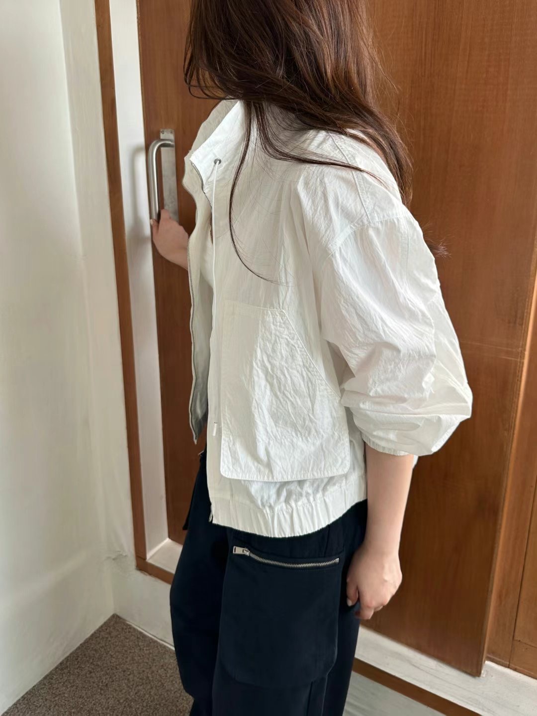 THERE BY-데얼 바이-T直郵韓國代購㊣女裝新品25春夏夾克THERE BY夾克