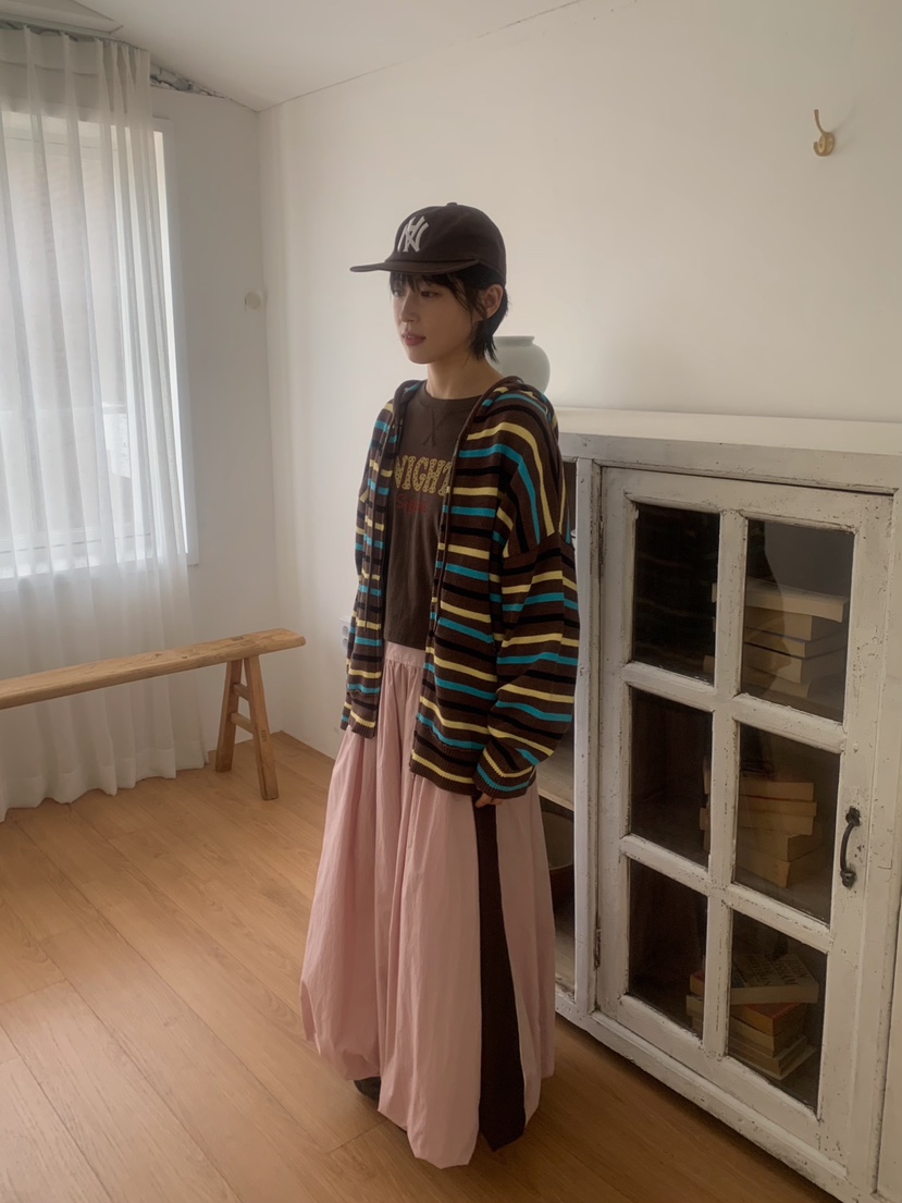 CAMEL-P直郵韓國代購㊣女裝新品25春夏長裙Came_l 家長裙
