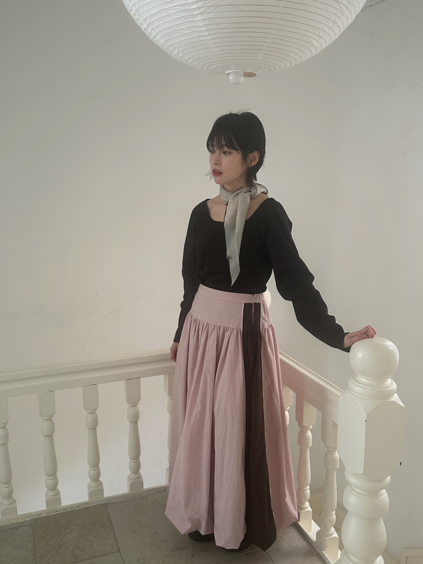 CAMEL-P直郵韓國代購㊣女裝新品25春夏長裙Came_l 家長裙