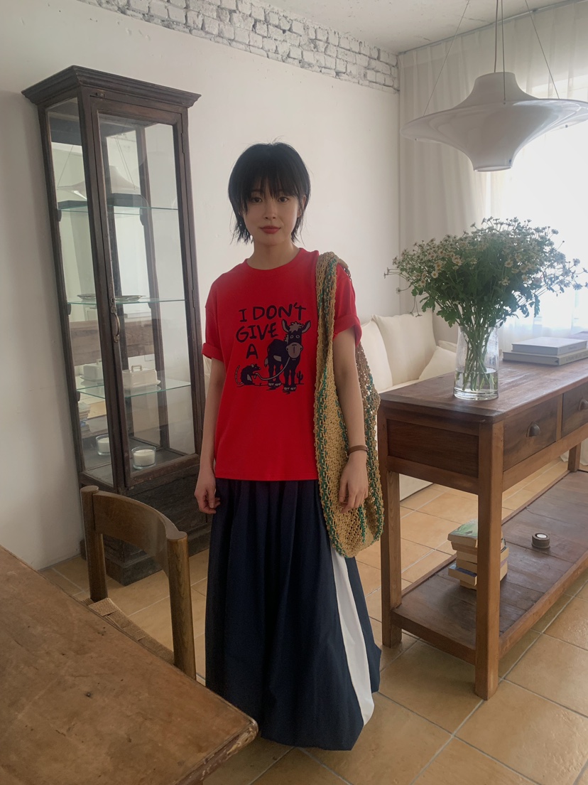 CAMEL-P直郵韓國代購㊣女裝新品25春夏長裙Came_l 家長裙