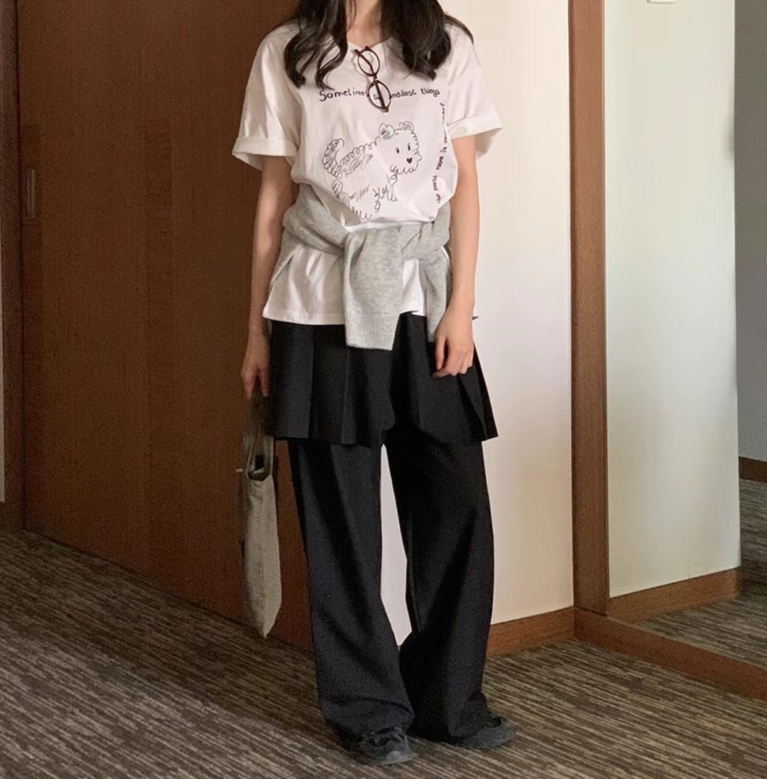 LIVING/CO-씨오-T韓國㊣直郵東大門代購女裝新款25春夏裙褲CO CO/LIVING裙褲