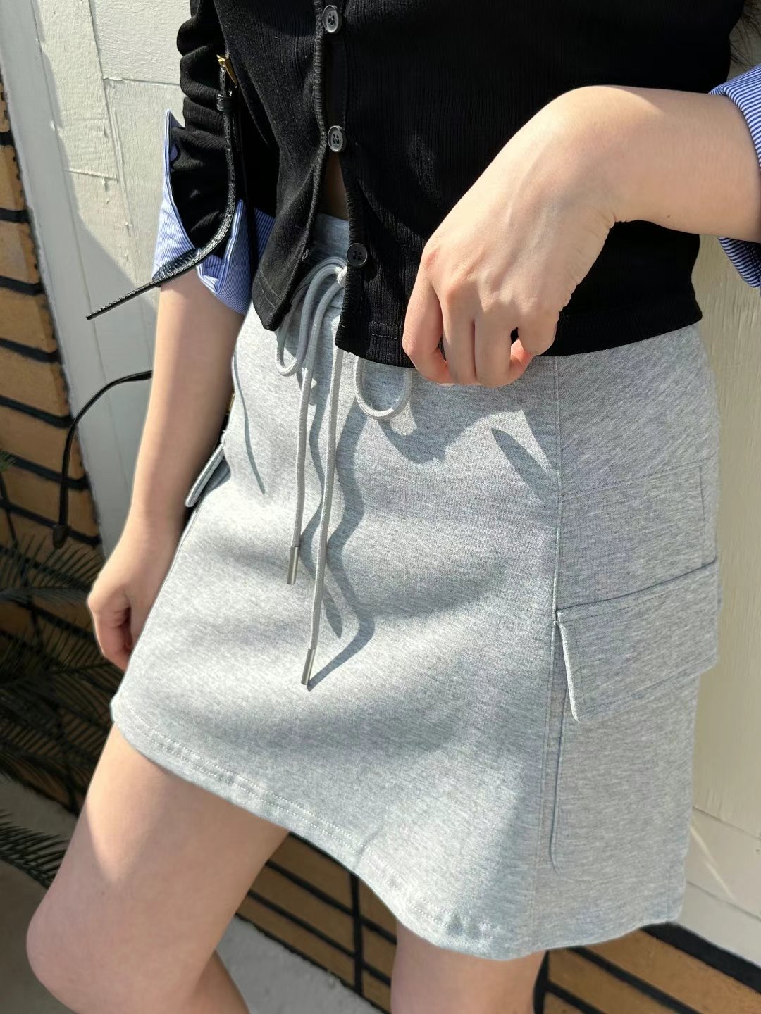 THERE BY-데얼 바이-T直郵韓國代購㊣女裝新款熱賣短裙THERE BY短裙