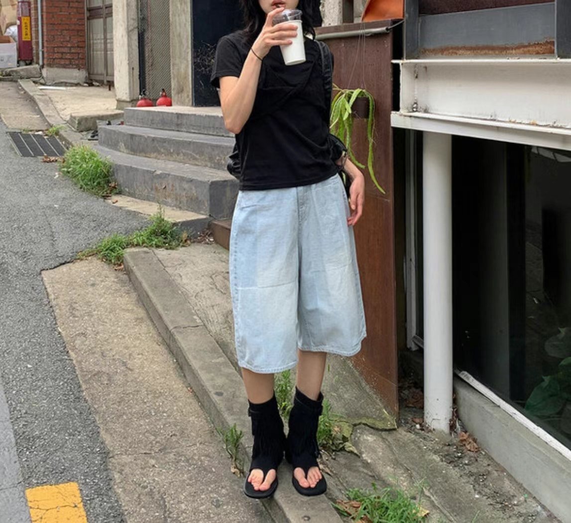 J CAT韓國㊣直郵東大門代購女裝新款休閑人氣時尚熱賣短褲J CAT短褲