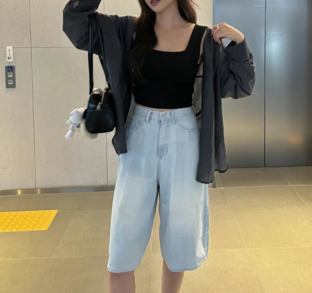 J CAT韓國㊣直郵東大門代購女裝新款休閑人氣時尚熱賣短褲J CAT短褲