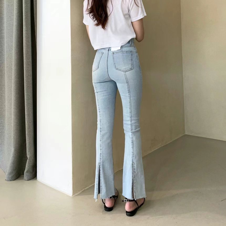 J CAT韓國直郵㊣女裝新品推薦休閑人氣熱賣25春夏時尚牛仔褲J CAT牛仔褲