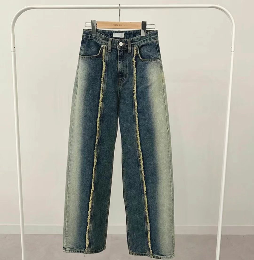 J CAT直郵韓國代購㊣女裝新品25春夏休閑時尚人氣推薦牛仔褲J CAT牛仔褲