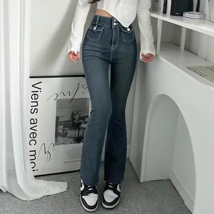 J CAT韓國直郵㊣女裝新品人氣休閑時尚推薦25春夏熱賣牛仔褲J CAT牛仔褲