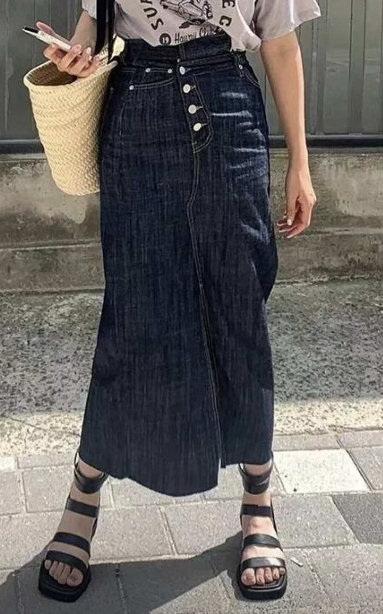 J CAT韓國直郵㊣東大門實拍女裝新款推薦休閑時尚人氣長裙J CAT長裙
