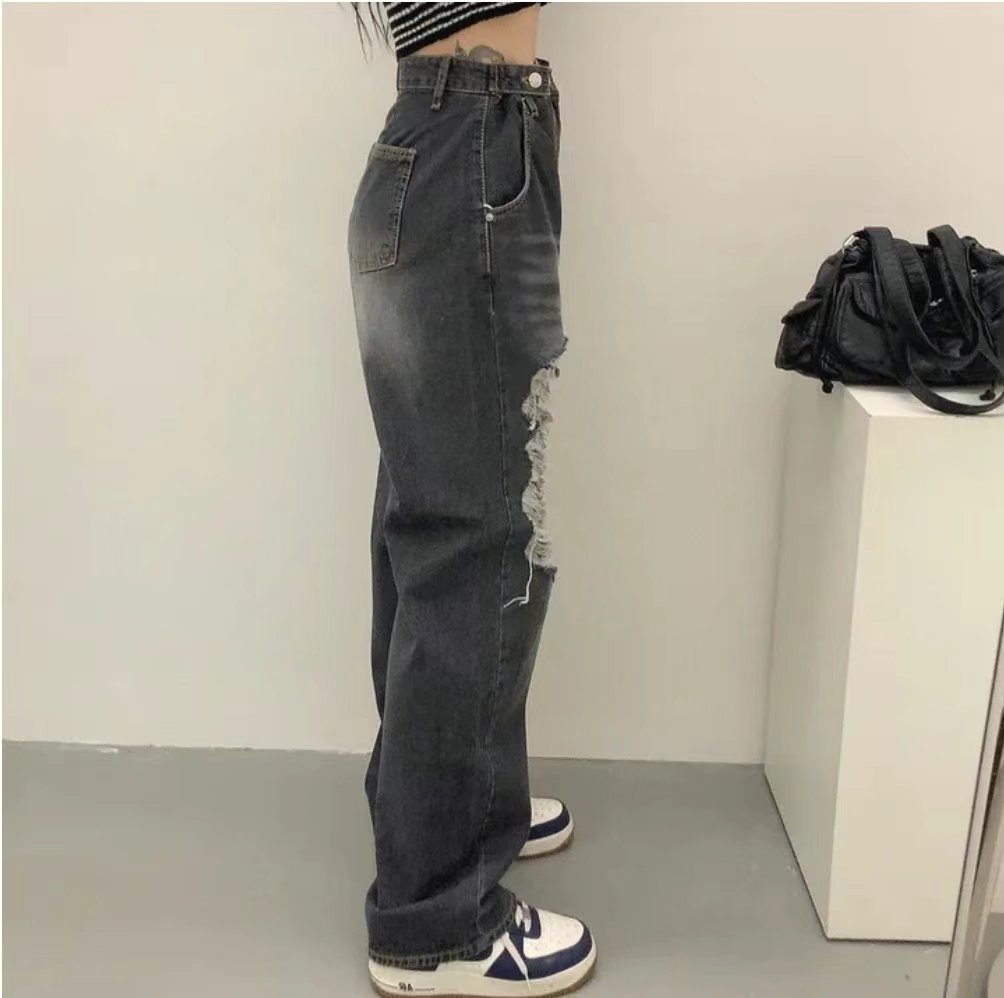 J CAT韓國直郵㊣女裝新款時尚人氣推薦熱賣25春夏休閑牛仔褲J CAT牛仔褲