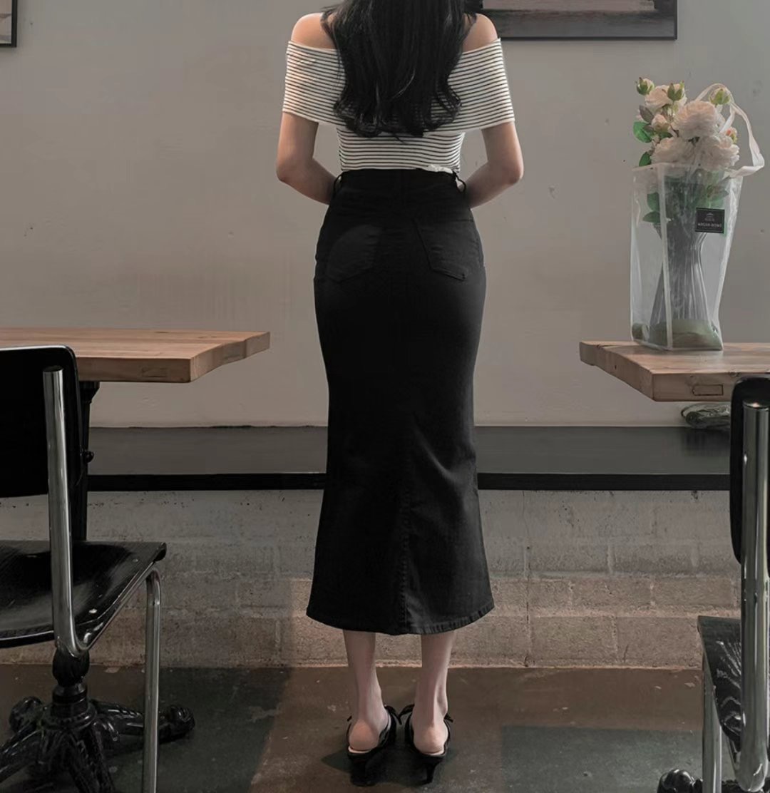 J CAT直郵韓國代購㊣女裝新款熱賣推薦人氣時尚半身裙中短裙J CAT半身裙/中短裙