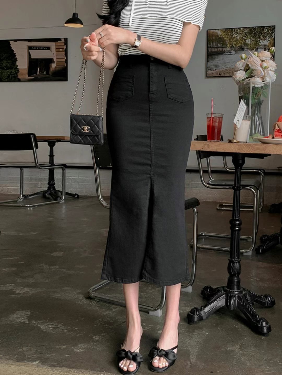 J CAT直郵韓國代購㊣女裝新款熱賣推薦人氣時尚半身裙中短裙J CAT半身裙/中短裙圖色2