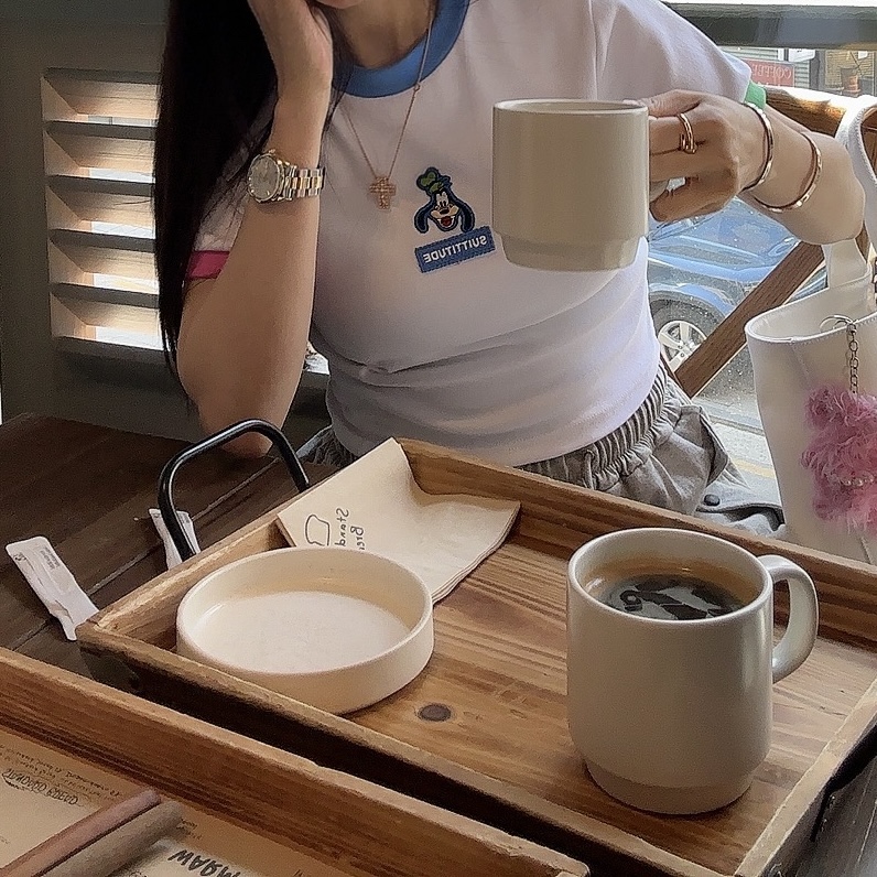 PALETTE-Q韓國直郵女士新款真品熱賣25春夏時尚推薦人氣T恤PALETTET恤