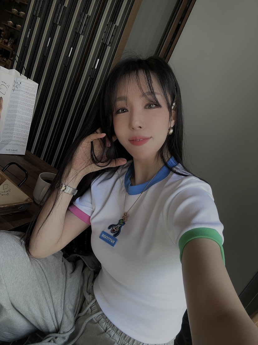PALETTE-Q韓國直郵女士新款真品熱賣25春夏時尚推薦人氣T恤PALETTET恤