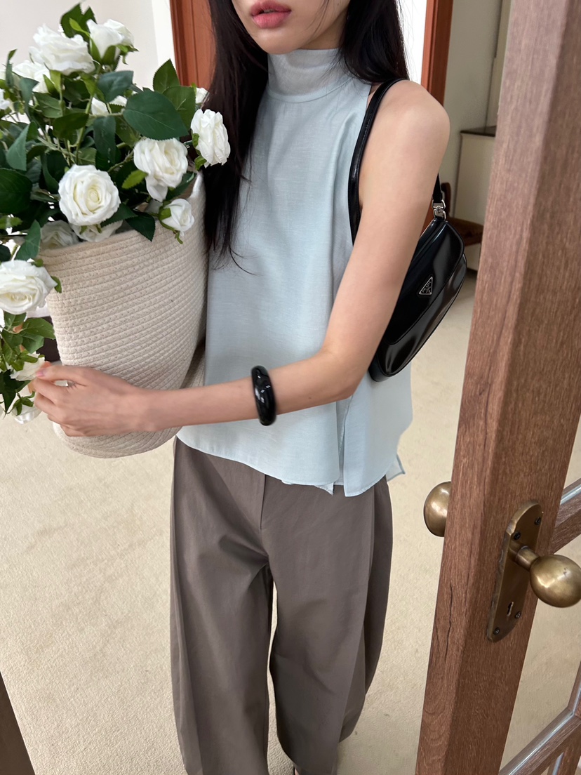 ME MO東大門直郵女裝新款職業人氣熱賣休閑25春夏吊帶背心雙層ME MO吊帶/背心